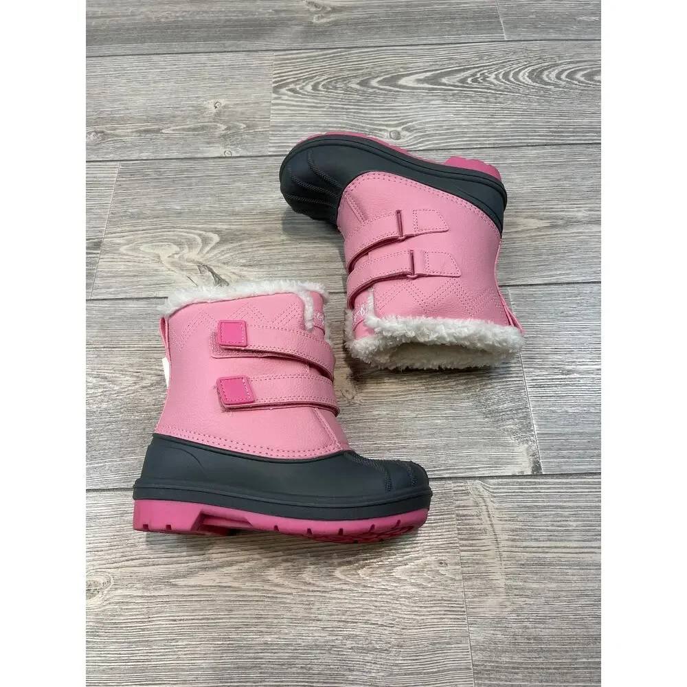 Cat & Jack Toddler Denver Winter Boots Pink 11 NWT